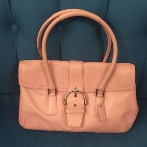 Coach leather bag